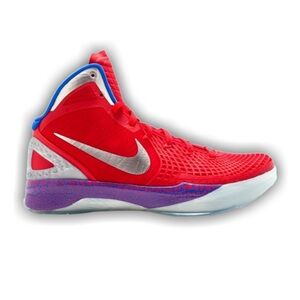Rare Nike Zoom Hyperdunk 2011 Mens 10 Blake Griffin Red Blue Shoes Basketball